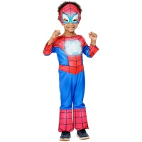 Disfraz de Spidy y su superequipo de Peter Parker infantil