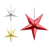 Estrella decorativa de 70 cm - 1 unidad