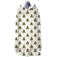 Manta sudadera de árboles de Navidad