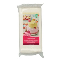 Fondant blanco brillante de 1 kg - FunCakes