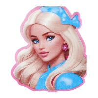 Servilletas de Barbie Girly de 14,5 X 16,5 cm - 20 unidades