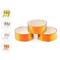 Washi tape iridiscente de 3 m - 3 unidades