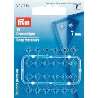 Botones a presión de 0,7 cm de plástico - Prym - 12 unidades