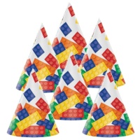 Sombreros de Lego - 8 unidades