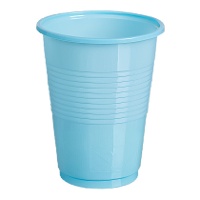 Vasos de 200 ml de plástico de colores - 25 unidades