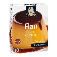 Flan con azúcar y caramelo de 190 g - Carmencita