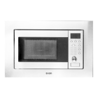 Microondas integrable 800 W con grill - Svan SVMW820EIA