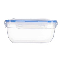 Tupper de 1400 ml de plástico rectangular