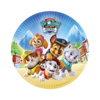 Platos de la Patrulla Canina de 18 cm - 8 unidades