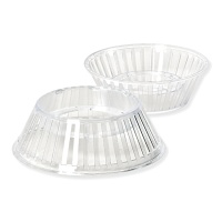 Soporte transparente para huevos de 1 kg - Decora - 3 unidades