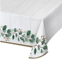 Mantel de Love & Leaves de 1,37 x 2,59 m