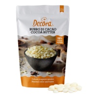 Manteca de cacao en pepitas de 160 gr - Decora