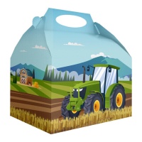 Caja de cartón de Tractor - 12 unidades