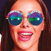 Gafas de disco queen