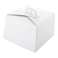 Caja para tarta blanca Rio de 29 cm - Pastkolor