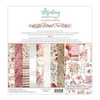 Kit de papeles scrapbooking de Blissful Time - Artis decor - 12 hojas