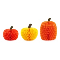 Calabazas de nido de abeja - 3 unidades