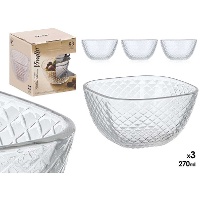 Bol de 11,5 cm para aperitivo rombos - 3 unidades