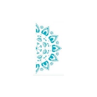 Plantilla Stencil mandala azteca de 20 x 28,5 cm - Artis decor - 1 unidad