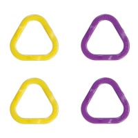 Marcadores de punto de triángullos mediaños - Clover - 16 unidades