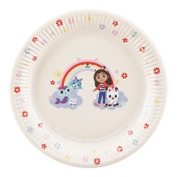 Platos de Gabby de 23 cm - 6 unidades