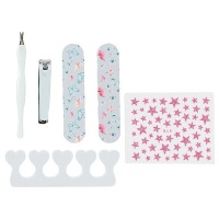 Juego de manicura de Mariposas - 6 piezas