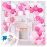 Kit de globos Starry Pink - Monkey Business - 99 unidades