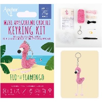 Kit Llavero Amigurumi - Flo the Flamingo - Anchor
