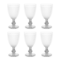 Copa de 256 ml para agua diamante - 6 unidades