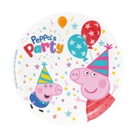 Platos de Peppa Pig party de 18 cm - 8 unidades