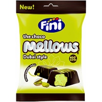 Nubes recubiertas de chocolate Dubai de 80 gr - Vidal