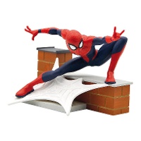 Figura para tarta de Spiderman de 6,5 x 9 cm - 1 unidad