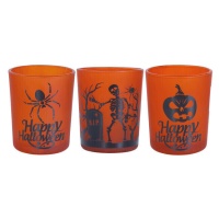 Vasos de chupito de Halloween de 6 x 5 cm - 3 unidades