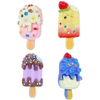 Figuras para roscón de helados de 3,7 cm - Dekora - 50 unidades