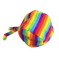 Sombrero bandana arcoíris