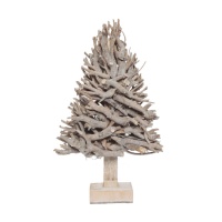Árbol de Navidad de madera de 30 cm