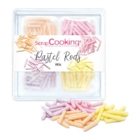 Kit de sprinkles de palitos de pastel rods mix de 60 gr - Scrapcooking