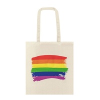 Bolso de algodón con bandera arcoíris