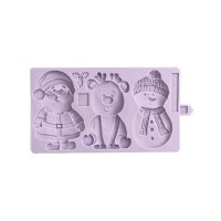 Molde de figuras navideñas de 21 x 12 cm - Karen Davies - 1 unidad