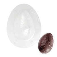 Molde para huevo de chocolate 3D de 16 x 12 x 8 cm - Pastkolor