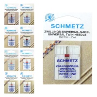 Aguja para máquina de coser gemela universal - Schmetz