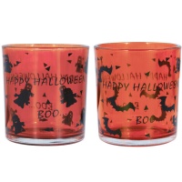 Vasos de 7 x 8 cm chupito Halloween - 2 unidades