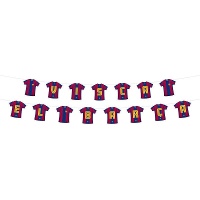 Banderín de FC Barcelona camiseta