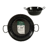 Sartén gazpachera de 24 cm esmaltada con asas