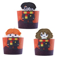 Set decorativo para cupcakes de Harry Potter - PME - 6 unidades