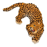 Globo de leopardo de 108 x 75 cm - Conver Party