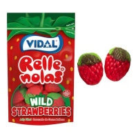 Fresas silvestres rellenas de gelatina - Vidal - 180 gr
