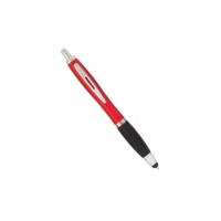 Bolígrafo de aluminio con puntero táctil - 1 unidad