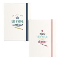 Libreta de frase para profe de 10,5 x 14,5 cm - Dcasa - 1 unidad