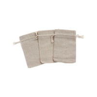 Bolsas de algodón para regalo de 15 cm - 3 unidades